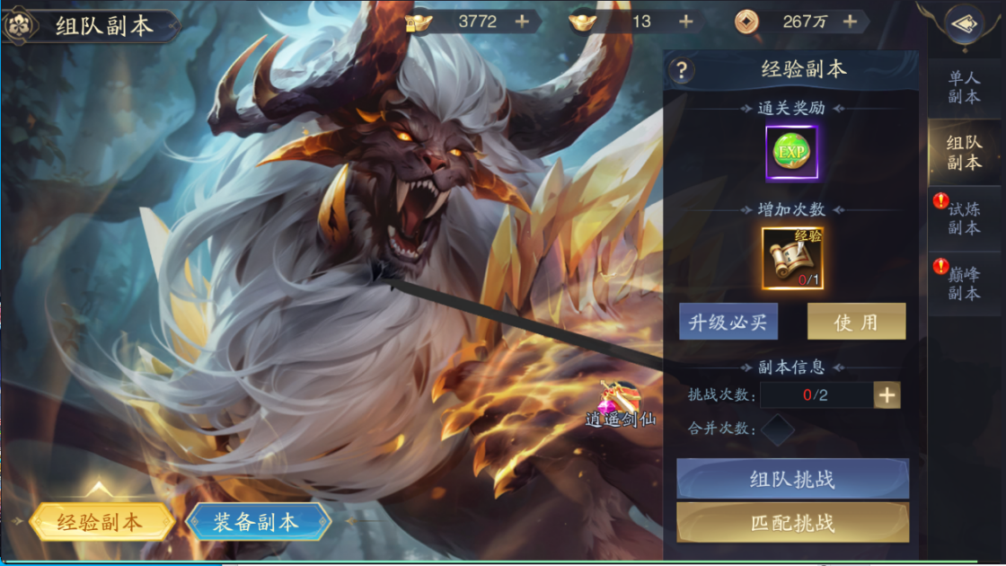 等级攻略1